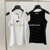 Metal Badge T Shirts Women Knitted Tank Tops Gym Sport Knitted Vest Summer Breathable Tanks Tops