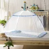 Crib Netting Free-installation Baby Bedding Crib Netting Travel Anti-mosquito Baby Tent Summer Folding Baby Mosquito Nets 2 Sizes Insect Net