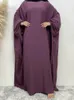 Etnische Kleding Eid Party Gebed Jurk Vrouwen Moslim Abaya Ramadan Jilbab Niqab Lange Vestidos Largo 2024 Jurken Musulman Kaftan Bescheiden