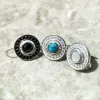 Серьги с круглым орнаментом, серьги-капли, твердое серебро 925 пробы, европейский стиль, модный подарок, хорошие ювелирные изделия для женщин
