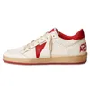 Chaussures décontractées Super Star Ball Star Sneakers Italie Classic Do Old Dirty Chaussures Snake Sket Talon Suede Crème Sole Femme Man White Cuir Plaid Plaid Pageur Flat Taille 36-46
