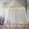 CRIB NETTING BABY COT CAMOY SED CONDINER MOSQUITO NET Baby Bedding Crib Netting Spela tält för barn Spela House Girl Boys Room Decoration