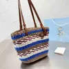 Totes weave anagram tote Sopper Beac Bag Luxe Designer reizen Womens heren Clu Bags Cross Body Basket andbag fasion SoulderH24221