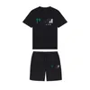 T-shirts pour hommes Trapstar Survêtements Designer Lettre de broderie Luxe Sports d'été Mode Deux pièces avec TRAPSTARf Taille à manches courtes S M L XL