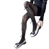 Women Socks Womens Summer Thin Sheer Fishnet Tights Japanese JK Bowknot Sweet Hollow Floral Patterned Mesh Pantyhose