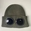 Lunettes à deux verres, bonnets pour hommes, chapeaux tricotés, casquettes de crâne, pour l'extérieur, pour femmes, Uniesex, Bonnet d'hiver, noir et gris, Bonnet Gorros, Bonnet d'hiver pour cadeau