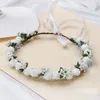 Haarspangen, Brautblumen-Stirnband, böhmische Kronen, Blumengirlande, Hochzeitskränze, Weinreben-Kopfschmuck, Zubehör