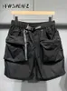 Men's Shorts Mans Fashion Brief Cargo Shorts Summer Male Streetwear Casual Pockage Thin Short Trousers High Quality All-Match Man Clothes J240221