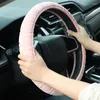 Steering Wheel Covers Universal Car 37-38cm Auto Soft Warm Plush Cover For Winter Interior Parts