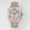 Diamond Watch Mens Designer Watches Автоматические механические 2824 Движение 40 -мм водонепроницаемые браслет из нержавеющей стали 904L Модные наручные часы Montre de Luxe