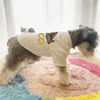 Designer roupas para cães algodão vestuário para cães com letras clássicas verão cão t-shirt pet macio colete respirável camisa para pequeno cão filhote de cachorro gatinho gato tênis branco xxl a614