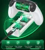 Chargeurs Chargeur de contrôleur pour Xbox One X/S avec 2 Batteries de 2550 mAh Station de charge rapide pour manette de jeu Xbox série X/Xbox série S