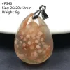 Pendants Genuine Natural Cherry Agate Pendant For Women Lady Man Love Gift Healing Crystal Silver Beads Stone Rare Gemstone Jewelry AAAAA