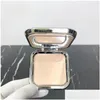Face Powder Luxury Brand Face Powder Makeup For Girl Kiko 3 Color High Quality Pressed Beauty Cosmetics Cr15 Cr20 N40 With A Mirror St Dh1Og
