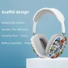 Bezprzewodowe słuchawki Bluetooth TWS Painted Mobilne Gaming Gaming Słuchawki nad ucha stereo HiFi bas BT słuchawki