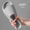 Slippels 1big maat 47 48 Men Licht Eva Soft Casual Shoes Women Paren Home Badkamer Anti-slip Flip-Flops Summer Beach Sandalen