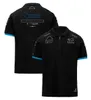 Herr t-shirts 2024 F1 Team Polo Shirt T-shirt Formel 1 Racing Uniform T-shirt Ny säsong Race Sportkläder Toppar Summer Mens T-shirt J