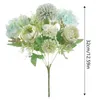 Decorative Flowers Fake Peony 7 Stems Silk Dining Table Centerpieces Flower Bride For Home Wedding Salon Party Luxury Decoration