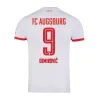 2023 2024 FC Augsburg Soccer Jerseys Demirovic Dorsch Rexhbecaj Beljo Vargas Engels Maier 23 24 Football Shirt