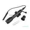 Flashlights Torches M600C Training Tactical Torch Outdoor Strong Light Led Long Bright Lighting 55 Mouse Tail Wire Control Waterproo Dhaze