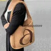 Shoulder Bags Autumn Winter Large Capacity Womens Tote Bag Retro Wool Velvet Design Leer Ladie Armpit Bag And Purse Female Soulder andbagH24221