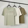 EssentialSweathirts Paylaşım Moda Erkek Tişörtleri Tasarımcı Gömlek Günlük Tshirt Pamuk Nakış Kısa Kollu Yaz T-Shirt 937