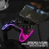 Gamepads Ipega PG9228 وحدة تحكم لعبة Bluetooth مع أضواء ملونة Gamepad لـ Nintendo Switch MFI Games ios android Smart Phone