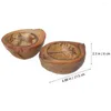 Bougeoirs conteneurs porte-coquille de noix de coco pour bougies faisant bol avec peau bricolage tasse