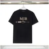 Amirs T Shirt Designer Camiseta Edição Limitada Casais Tees Street Wear Verão Marca Amirs Camisa Splash-Ink Carta Imprimir Manga Curta 313