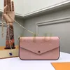 Hoge kwaliteit Drie in één Crossbody tas Designer Fel ice Poch ette Portemonnee Luxe Handtassen Dames Kettingtassen Mode dermis kaarthouder portemonnees