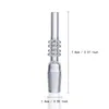 Healthy_Cigarette Q005 Pipe à fumer Quartz Nail 10mm 14mm 19mm Mâle Dab Rig Verre Eau Bong Tuyaux Conseils