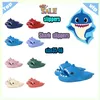 Designer Casual shark Slides Slippers Men Woman anti rainbow fashion slip wear-resistant Light weight breathable Low cut super soft sandals Flat size36-47