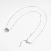 Collane Tongzhe Evili malvagi pendente 925 collana in argento sterling a catena lunga crastrutture di cristallo occhio turco femminile femmini