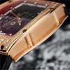 Лучшие мужские часы RichardMiler RM023, автоматические механические часы, оригинальные часы из 18-каратного розового золота с бриллиантами HB3B