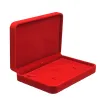 Samt-Schmuckset-Boxen, Tablett, Reise-Halsketten-Ring-Ohrring-Aufbewahrungsbox für Hochzeitsschmuck, Geschenkverpackung, 17 x 12 x 4 cm