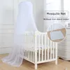 Crib Netting Baby Crib Mosquito Net Net Canopy z koronkowym pałacem luksusowa netto netto dziecięce baldachim Dekoracja pokoju dziecięcego