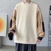 Herren Hoodies Männer Sweatshirt Hip Hop Kleidung Für Mode Kleidung 2024 Lose Fit Harajuku Streetwear Csual Langarm Shirts