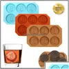 IJsgereedschappen 6 Chocolade Sile Bitcoin Mold Cube Fondant Patisserie Candy Cake Mode Decoratie Wolken Bakken Drop Delivery Dhmf9