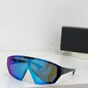 Neue Modedesign-Sportsonnenbrille 4461 Acetatrahmen-Schutzlinse, trendiger und vielseitiger Stil, UV400-Schutzbrille für den Außenbereich, Top-Qualität
