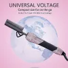 Ferros elétricos pente quente diamante alisamento pente pro cerâmica de alta temperatura peine alisador de cabello para cabelo afro-americano