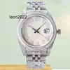 Montre de luxe Rlx Iced, meilleure vente, montre mécanique de marque supérieure, or, plein de diamants, étanche, horloge masculine