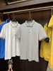 Mężczyźni T koszule Summer Loro pullover krótkie koszulę polo haftowane na zwykłą pianę T-shirt