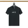 Sommer-Designer-Herren-T-Shirts aus weicher Baumwolle mit kurzen Ärmeln, Stickerei, Anti-Falten-Mode, lässige Herrenbekleidung, T-Shirts