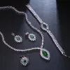 Ensembles Emmaya – ensemble de bijoux élégants en Zircon cubique, nouvelle tendance, ornement fascinant de fête, robe délicate pour femmes