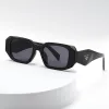 0402 2024 Varumärkesdesigner solglasögon högkvalitativa glasögon kvinnliga män glasögon kvinnors solglas UV400 lins unisex som en bensinloguat på väg så optimistisk