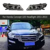 Daytime Running Light For Honda Concept LED Headlight Assembly 11-13 Streamer Turn Signal Indicator Front Lamp Headlights Car Accessories