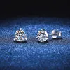 Orecchini AIFAFA 0.32 Carati Real Moissanite Orecchini per le donne 100% S925 Sterling Silver Diamond Ear Studs Gioielli GRA all'ingrosso