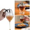 Opslag Flessen Knijpfles Honing Pot Container Bee Drip Dispenser Ketel Pot Standhouder Sap Siroop Cup Keuken Accessoires