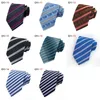 Strikjes Klassieke Mannen Stropdas 8 cm Mode Formele Bruiloft Plaid Strepen Gestreepte Hals Shirt Jurk Accessoires Stropdas Dassen