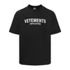 T-shirts hommes Marque de luxe VTM T-shirt à manches courtes édition limitée été vintage T-shirt hommes lâche col rond VTM T-shirt haut pour hommes J240221